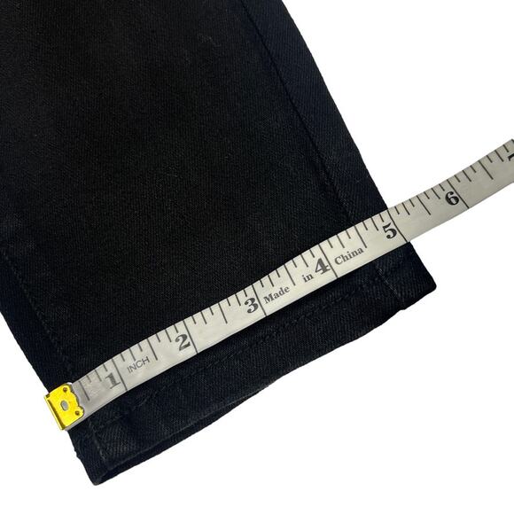 KanCan Skinny Jeans Button Fly High Waist Black Denim Pants Casual Women's 26 - Picture 8 of 10